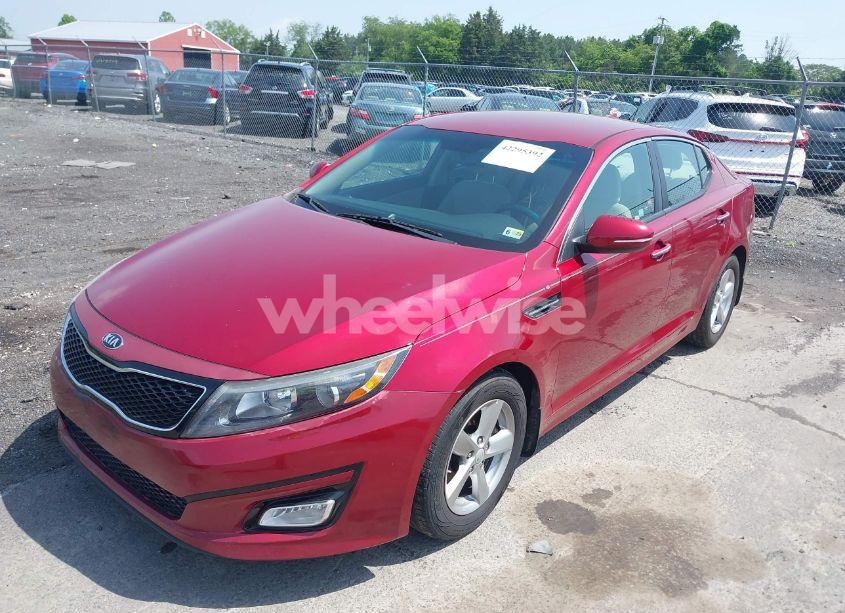 Photo 2 of 2015 Kia Optima LX (VIN 5XXGM4A72FG407864)
