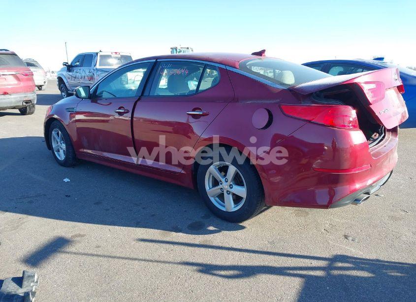 Photo 3 of 2015 Kia Optima LX (VIN 5XXGM4A72FG456952)