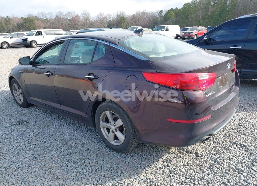 Photo 3 of 2015 Kia Optima LX (VIN 5XXGM4A72FG457325)