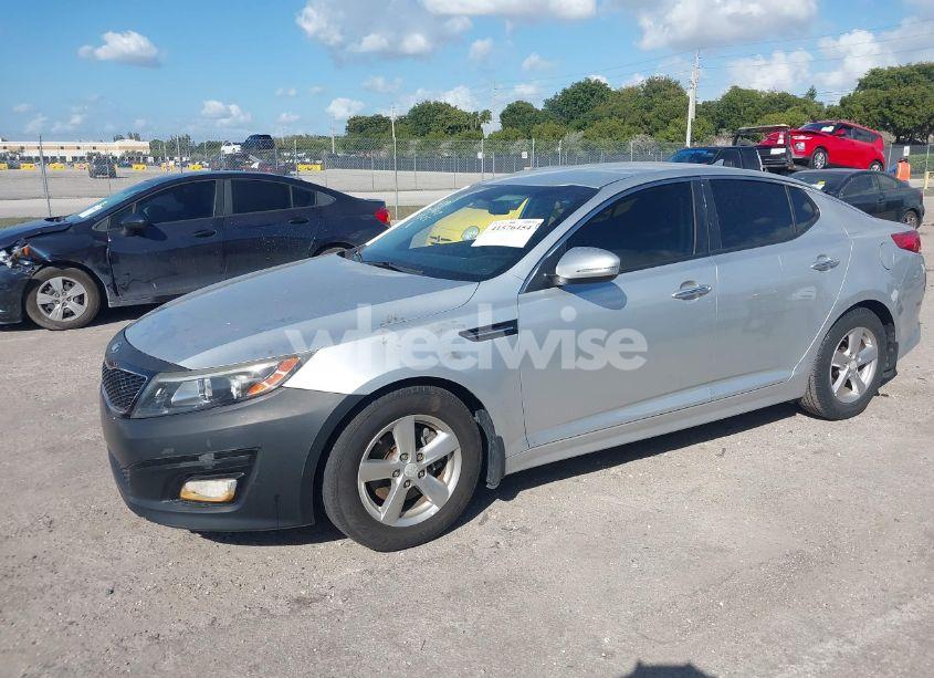 Photo 2 of 2015 Kia Optima LX (VIN 5XXGM4A72FG507608)