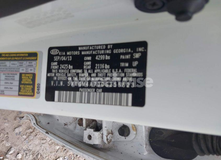 Photo 9 of 2013 Kia Optima LX (VIN 5XXGM4A73DG256823)