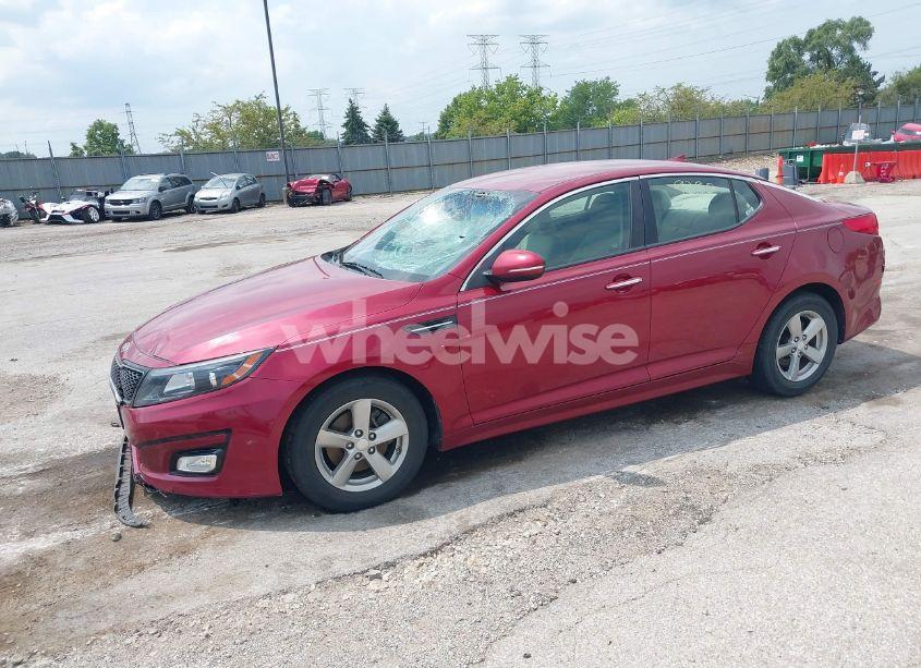 Photo 2 of 2014 Kia Optima LX (VIN 5XXGM4A74EG286429)