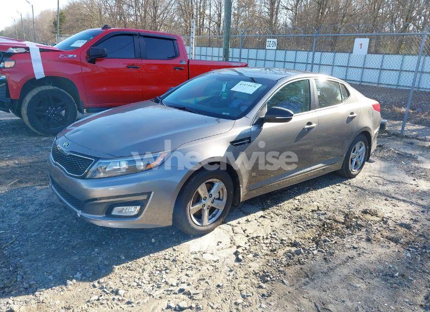 Photo 2 of 2014 Kia Optima LX (VIN 5XXGM4A74EG343664)