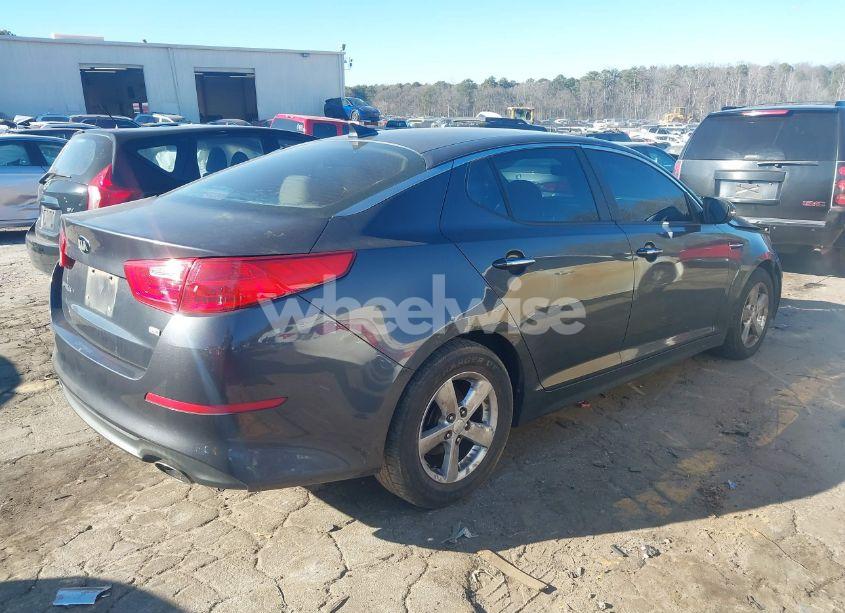 Photo 4 of 2015 Kia Optima LX (VIN 5XXGM4A74FG438565)