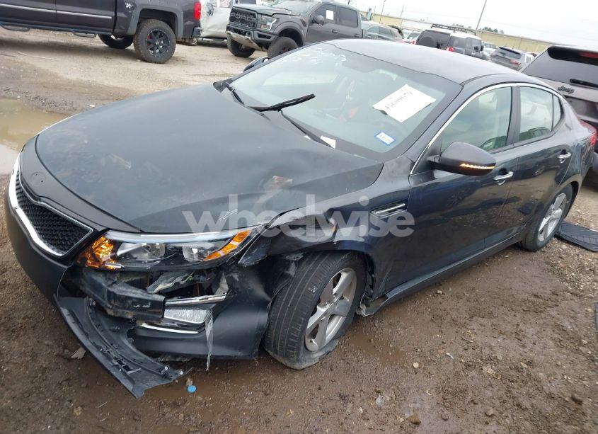 Photo 2 of 2015 Kia Optima LX (VIN 5XXGM4A74FG465975)