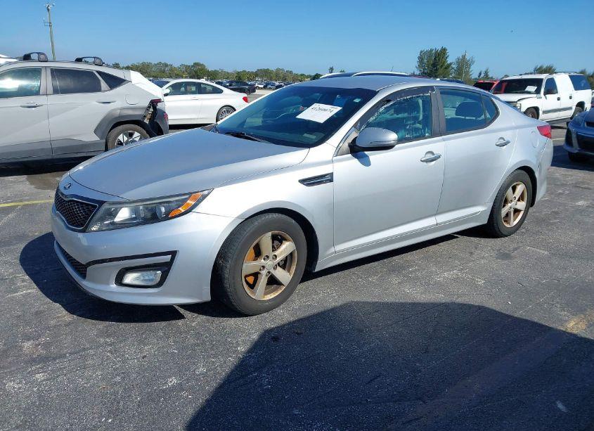 Photo 2 of 2014 Kia Optima LX (VIN 5XXGM4A75EG263189)