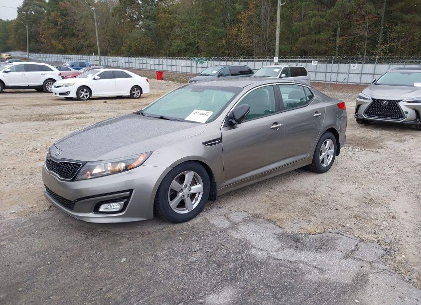Photo 2 of 2014 Kia Optima LX (VIN 5XXGM4A75EG333029)