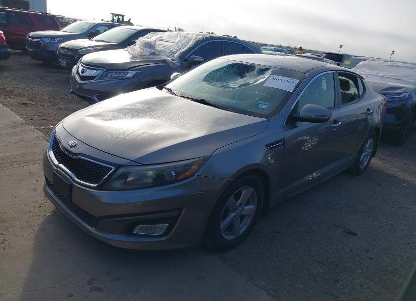 Photo 2 of 2014 Kia Optima LX (VIN 5XXGM4A75EG338697)