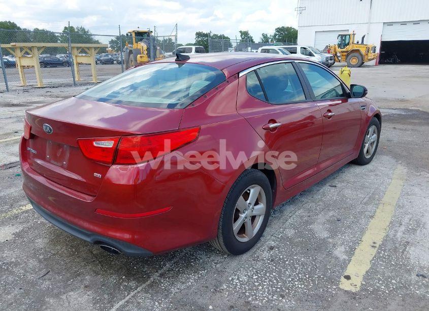 Photo 4 of 2015 Kia Optima LX (VIN 5XXGM4A75FG361463)
