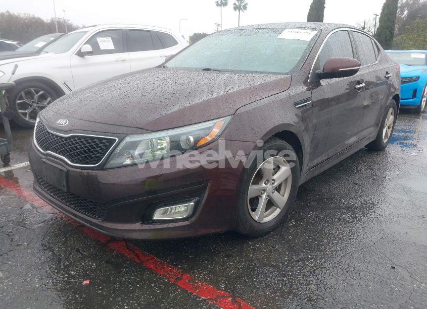 Photo 2 of 2015 Kia Optima LX (VIN 5XXGM4A75FG394365)
