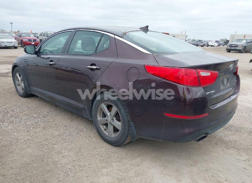 Photo 3 of 2014 Kia Optima LX (VIN 5XXGM4A76EG311962)