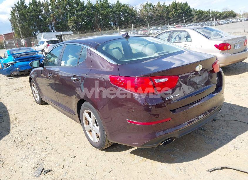 Photo 3 of 2014 Kia Optima LX (VIN 5XXGM4A76EG341740)