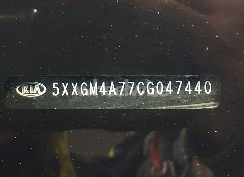 Photo 17 of 2012 Kia Optima LX (VIN 5XXGM4A77CG047440)