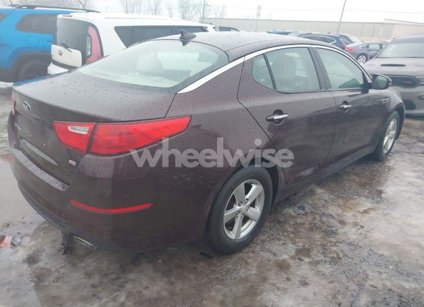 Photo 4 of 2015 Kia Optima LX (VIN 5XXGM4A77FG358029)