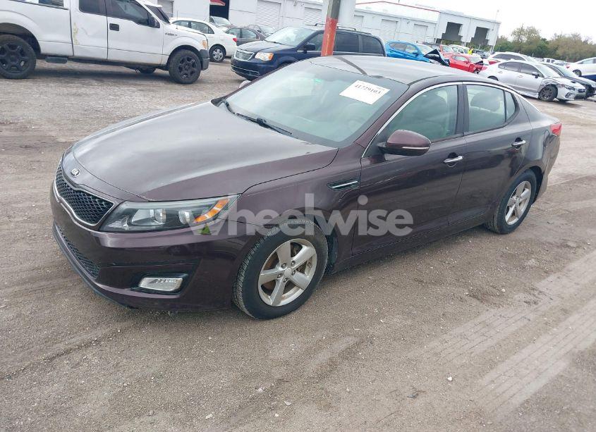 Photo 2 of 2015 Kia Optima LX (VIN 5XXGM4A77FG359729)