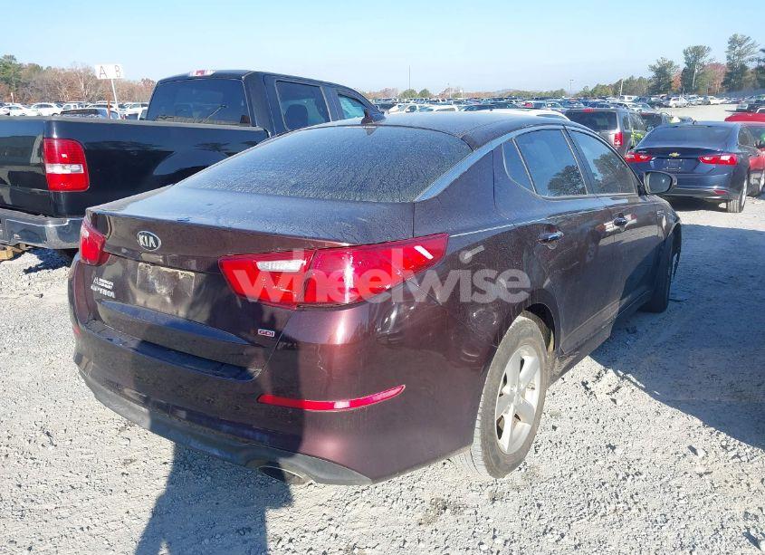 Photo 4 of 2015 Kia Optima LX (VIN 5XXGM4A77FG422313)