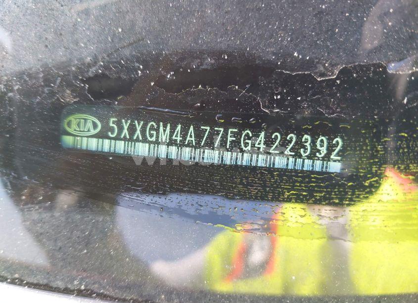 Photo 11 of 2015 Kia Optima LX (VIN 5XXGM4A77FG422392)