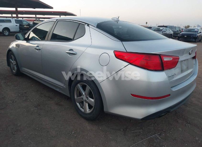 Photo 3 of 2015 Kia Optima LX (VIN 5XXGM4A77FG487730)
