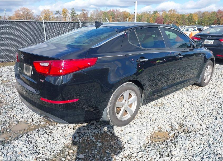 Photo 4 of 2015 Kia Optima LX (VIN 5XXGM4A77FG501738)