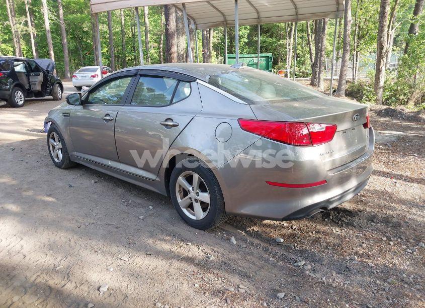Photo 3 of 2015 Kia Optima LX (VIN 5XXGM4A77FG511699)