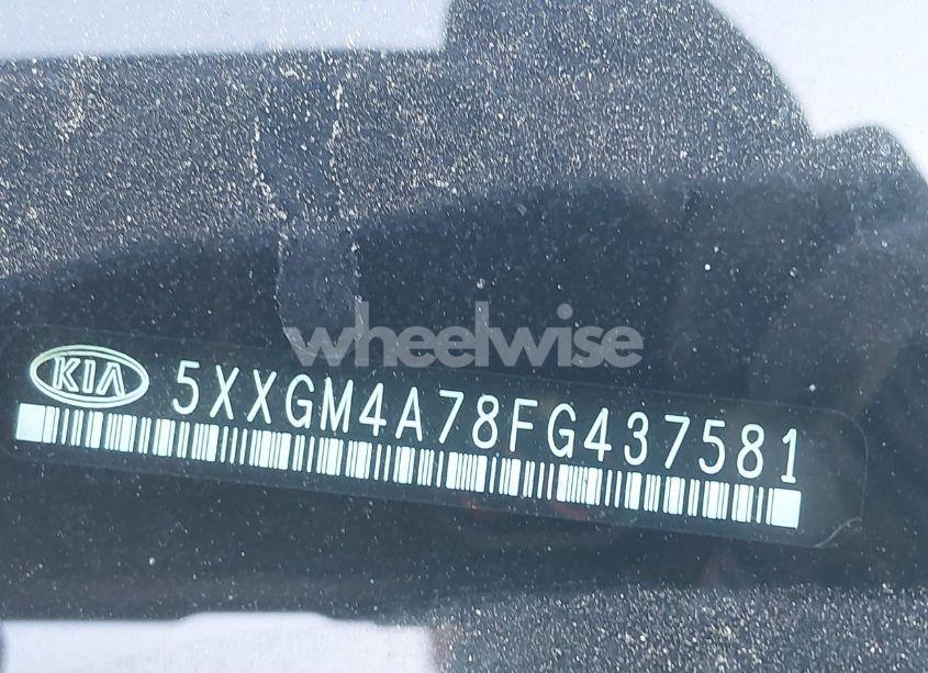 Photo 9 of 2015 Kia Optima LX (VIN 5XXGM4A78FG437581)