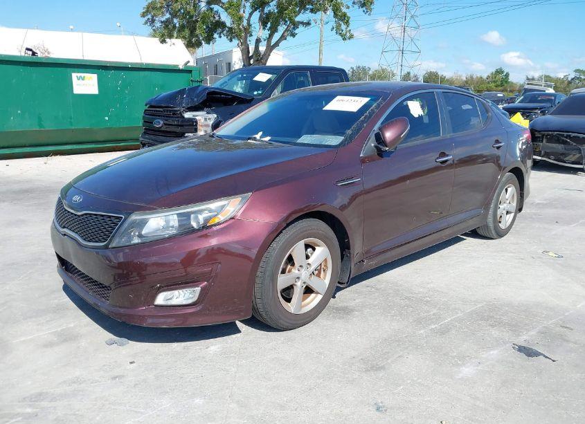 Photo 2 of 2015 Kia Optima LX (VIN 5XXGM4A78FG445678)