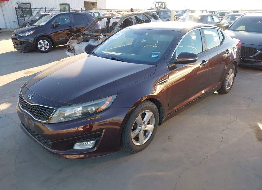 Photo 2 of 2014 Kia Optima LX (VIN 5XXGM4A79EG309025)