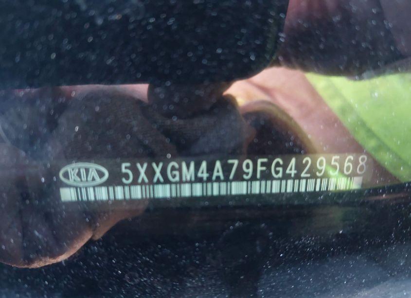 Photo 9 of 2015 Kia Optima LX (VIN 5XXGM4A79FG429568)