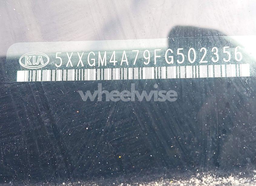 Photo 12 of 2015 Kia Optima LX (VIN 5XXGM4A79FG502356)