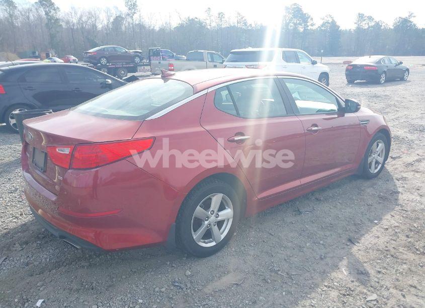 Photo 4 of 2014 Kia Optima LX (VIN 5XXGM4A7XEG299833)