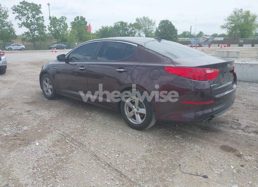 Photo 3 of 2014 Kia Optima LX (VIN 5XXGM4A7XEG305629)