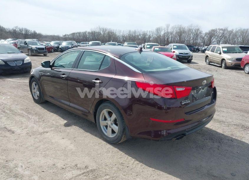 Photo 3 of 2015 Kia Optima LX (VIN 5XXGM4A7XFG363953)