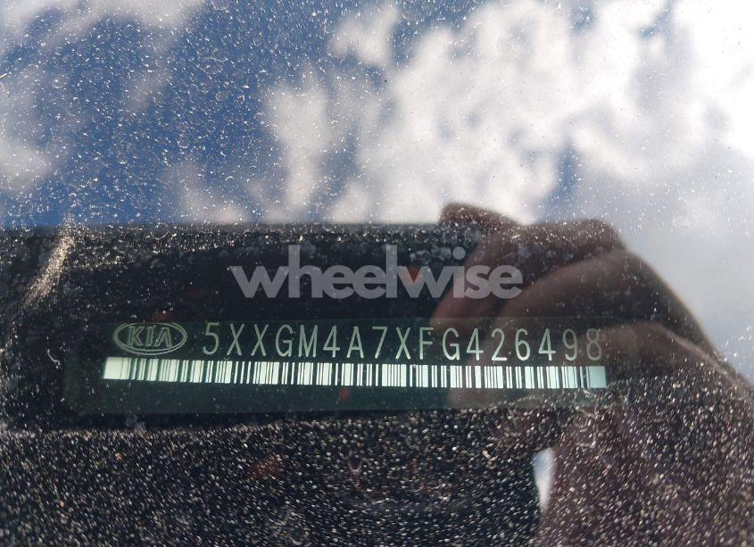 Photo 9 of 2015 Kia Optima LX (VIN 5XXGM4A7XFG426498)