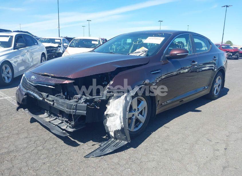 Photo 2 of 2015 Kia Optima LX (VIN 5XXGM4A7XFG477449)