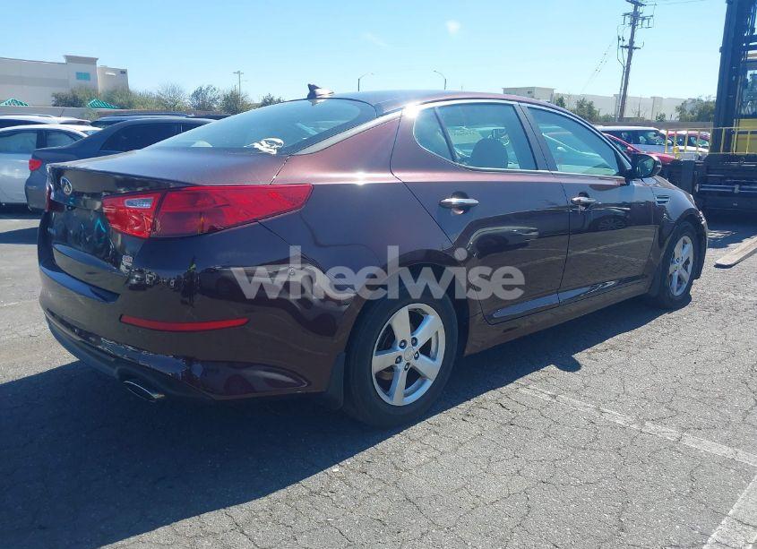 Photo 4 of 2015 Kia Optima LX (VIN 5XXGM4A7XFG477449)