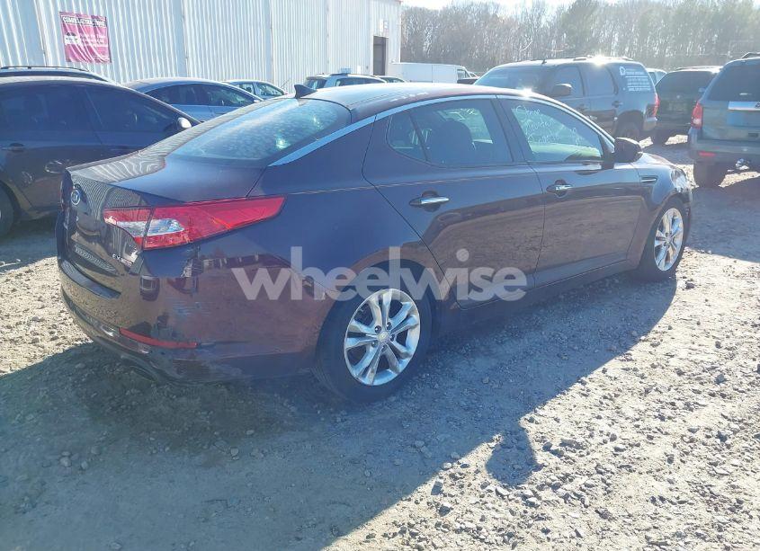 Photo 4 of 2012 Kia Optima EX TURBO (VIN 5XXGN4A65CG054990)