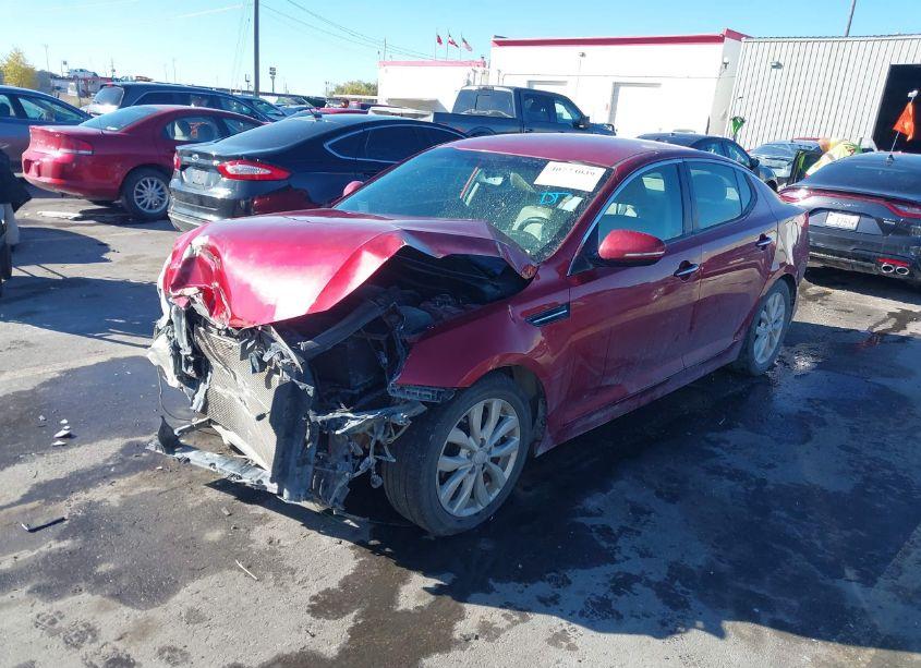 Photo 2 of 2014 Kia Optima EX (VIN 5XXGN4A70EG262996)