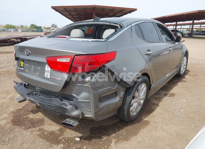 Photo 4 of 2015 Kia Optima EX (VIN 5XXGN4A72FG370344)