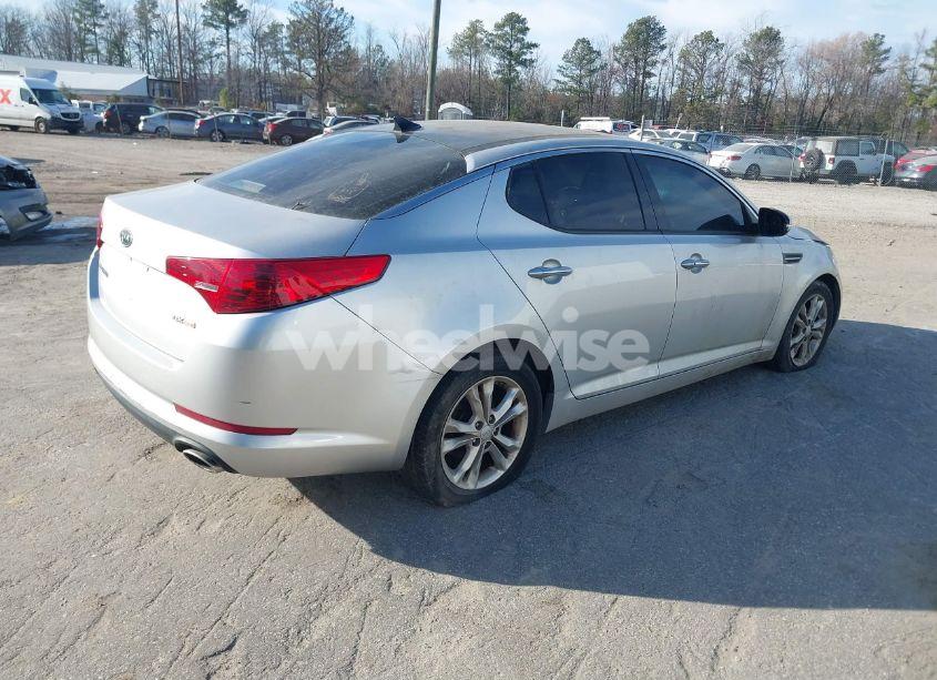 Photo 4 of 2012 Kia Optima EX (VIN 5XXGN4A73CG081310)
