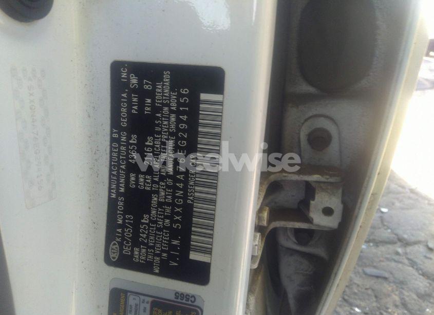 Photo 9 of 2014 Kia Optima EX (VIN 5XXGN4A76EG294156)