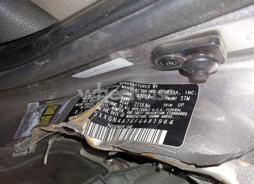 Photo 9 of 2015 Kia Optima EX (VIN 5XXGN4A76FG481964)