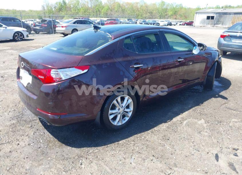 Photo 4 of 2012 Kia Optima EX (VIN 5XXGN4A77CG070651)