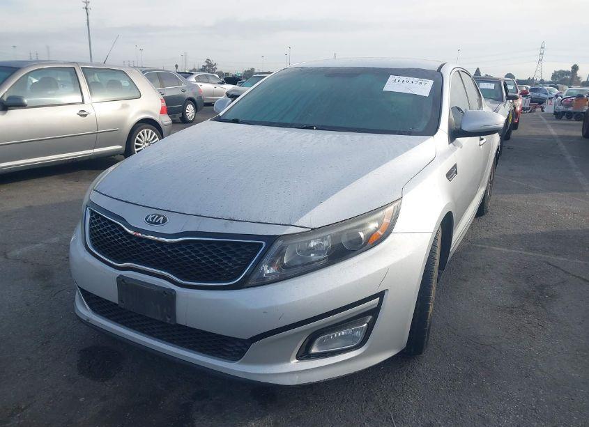 Photo 2 of 2014 Kia Optima EX (VIN 5XXGN4A77EG329433)