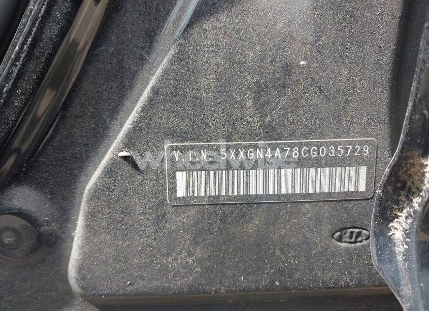 Photo 9 of 2012 Kia Optima EX (VIN 5XXGN4A78CG035729)