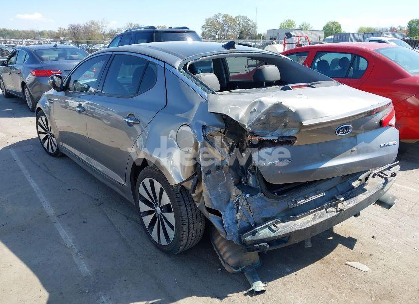 Photo 3 of 2012 Kia Optima SX (VIN 5XXGR4A60CG004647)