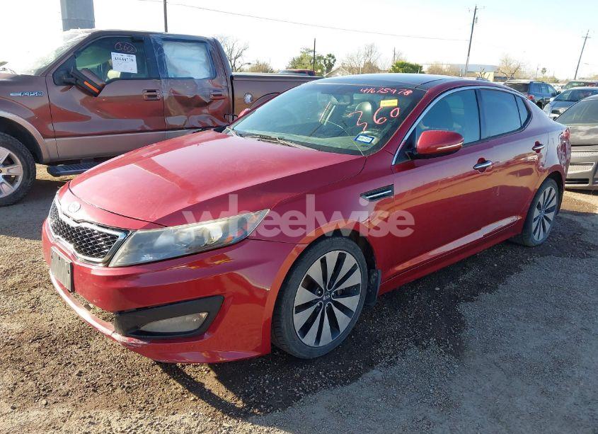 Photo 2 of 2012 Kia Optima SX (VIN 5XXGR4A60CG004762)