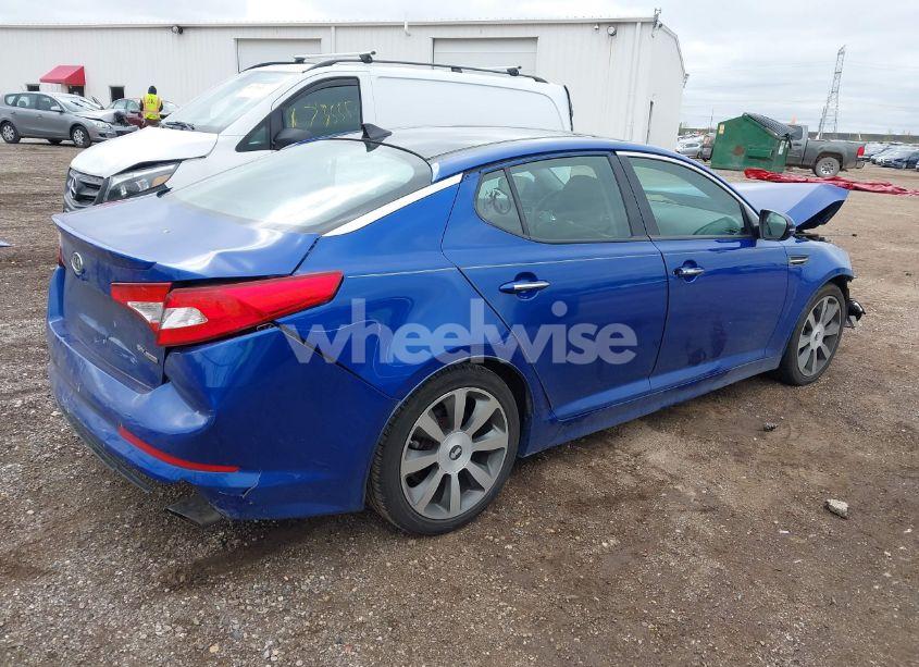 Photo 4 of 2012 Kia Optima SX (VIN 5XXGR4A60CG078988)