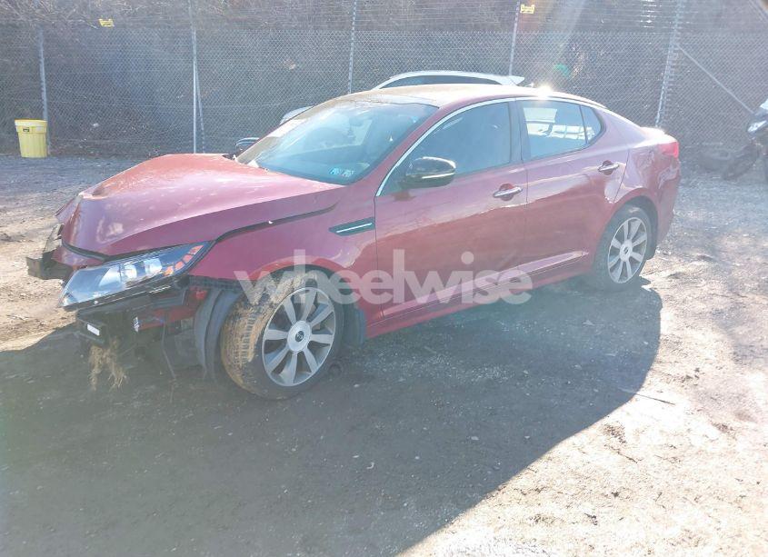 Photo 2 of 2012 Kia Optima SX (VIN 5XXGR4A60CG086055)