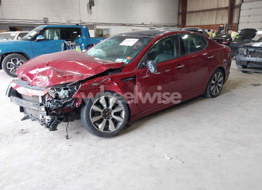 Photo 2 of 2012 Kia Optima SX (VIN 5XXGR4A61CG087098)