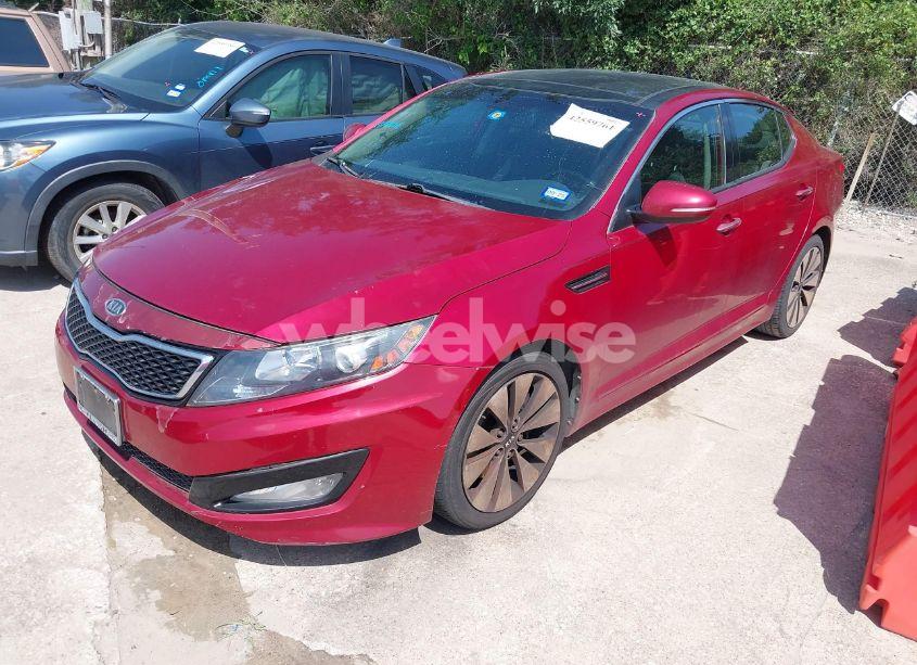 Photo 2 of 2012 Kia Optima SX (VIN 5XXGR4A62CG004701)